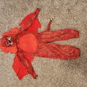 Pottery Barn Kids Red Dragon Costume